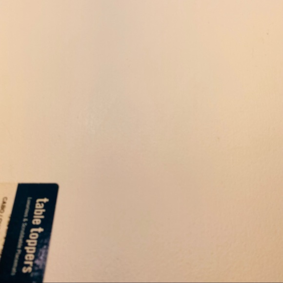 NWT Dasco Cabo Oval Laminated Placemat in Chocolate - Picture 3 of 3